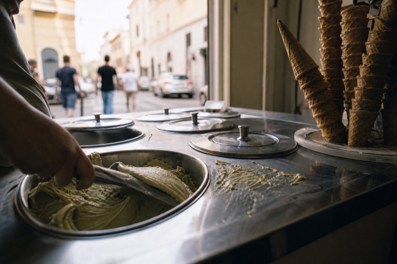 Small-Batch Gelato, Six Guests